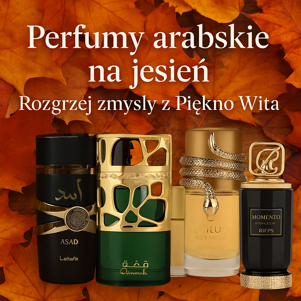 Perfumy arabskie na jesień – otulające zapachy, które rozgrzeją zmysły